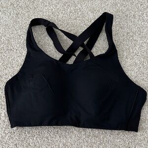 Lululemon Black Cross-Back Sports Bra